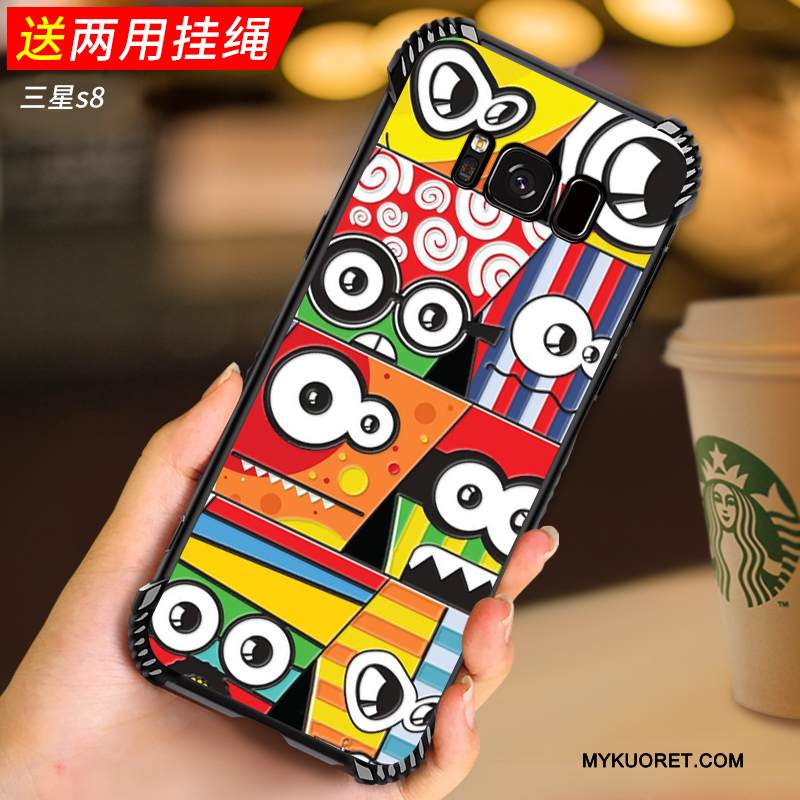Kuori Samsung Galaxy S8 Laukut Puhelimen Kuoret Trendi, Kotelo Samsung Galaxy S8 Monivärinen Persoonallisuus Murtumaton