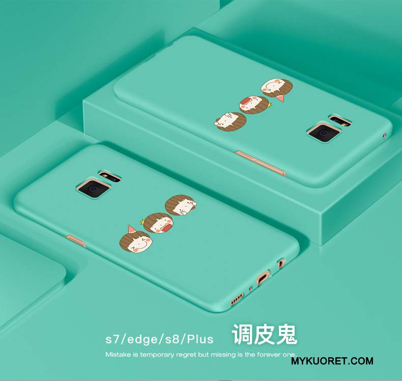 Kuori Samsung Galaxy S8+ Laukut Trendi Murtumaton, Kotelo Samsung Galaxy S8+ Sarjakuva Jauhe Puhelimen Kuoret