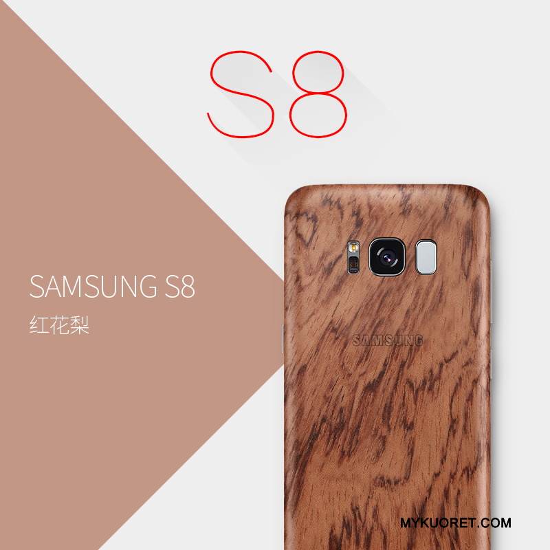 Kuori Samsung Galaxy S8 Laukut Ultra Ohut, Kotelo Samsung Galaxy S8 Massiivipuu Puhelimen Kuoret