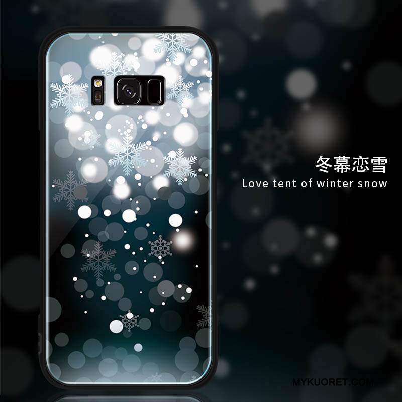 Kuori Samsung Galaxy S8 Luova Lasi Persoonallisuus, Kotelo Samsung Galaxy S8 Laukut Murtumaton Jauhe