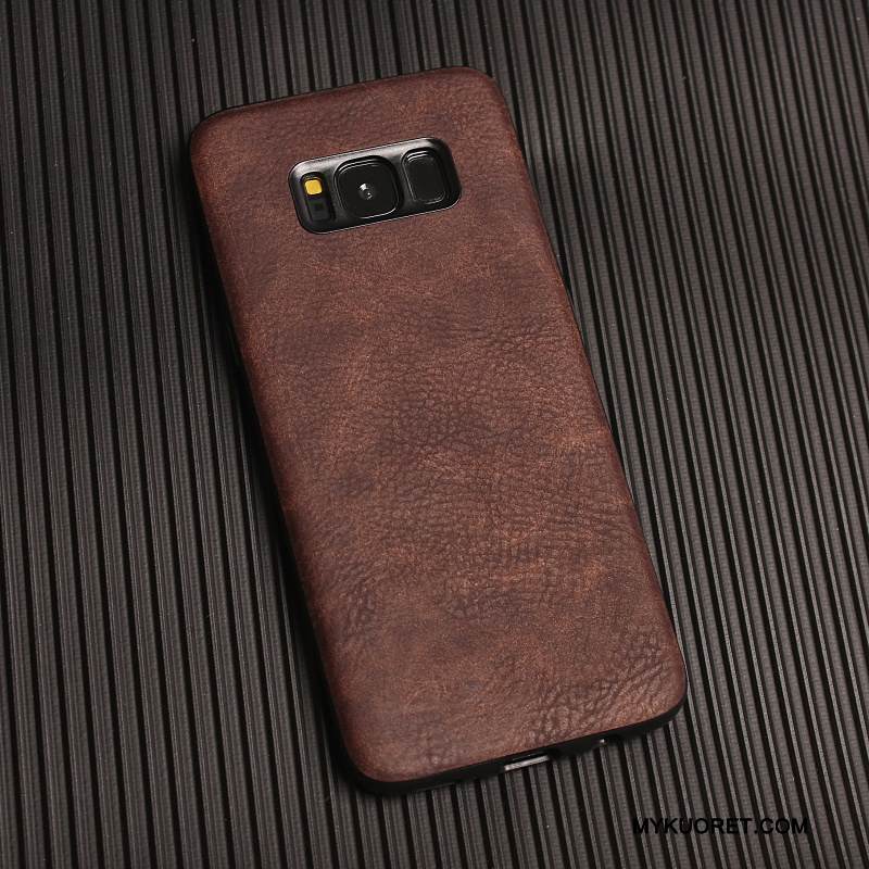 Kuori Samsung Galaxy S8 Luova Murtumaton Puhelimen Kuoret, Kotelo Samsung Galaxy S8 Laukut Keltainen Persoonallisuus
