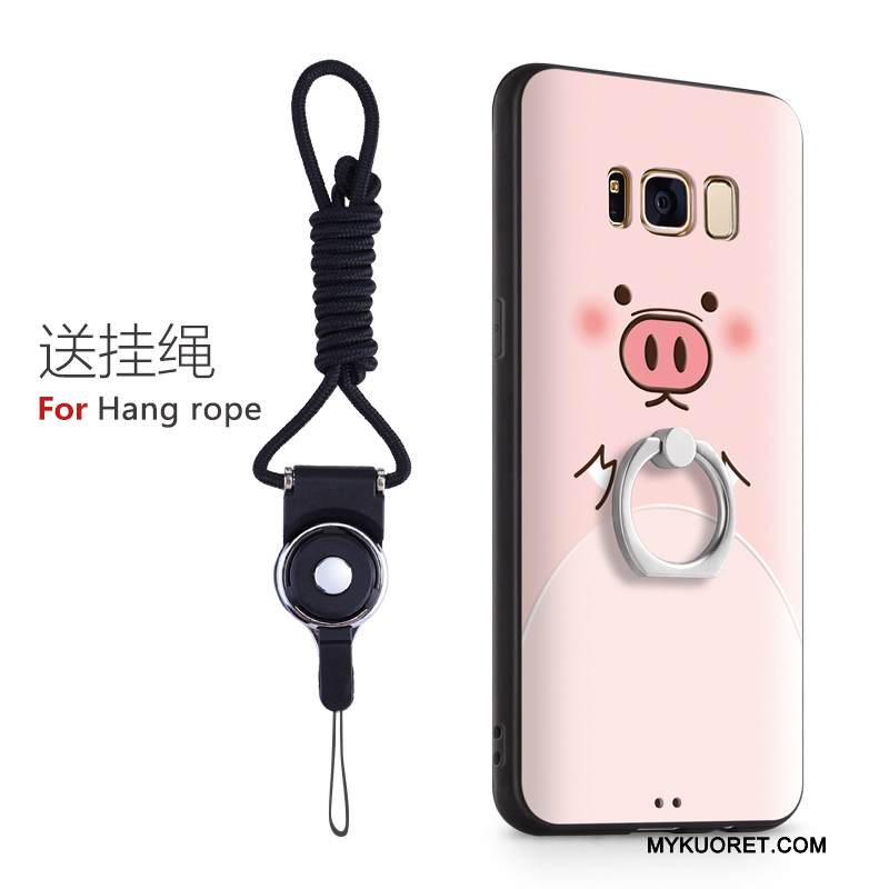 Kuori Samsung Galaxy S8+ Luova Persoonallisuus Murtumaton, Kotelo Samsung Galaxy S8+ Laukut Pesty Suede Jauhe