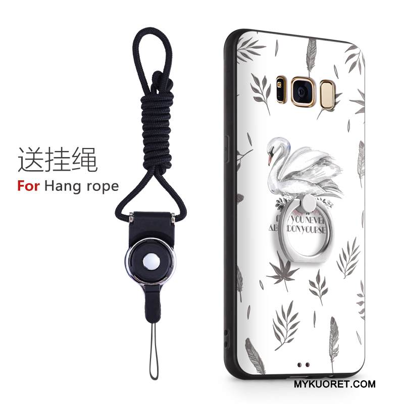 Kuori Samsung Galaxy S8+ Luova Persoonallisuus Murtumaton, Kotelo Samsung Galaxy S8+ Laukut Pesty Suede Jauhe