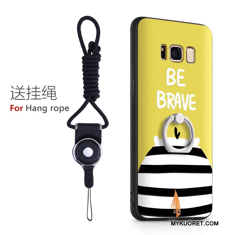 Kuori Samsung Galaxy S8+ Luova Persoonallisuus Murtumaton, Kotelo Samsung Galaxy S8+ Laukut Pesty Suede Jauhe