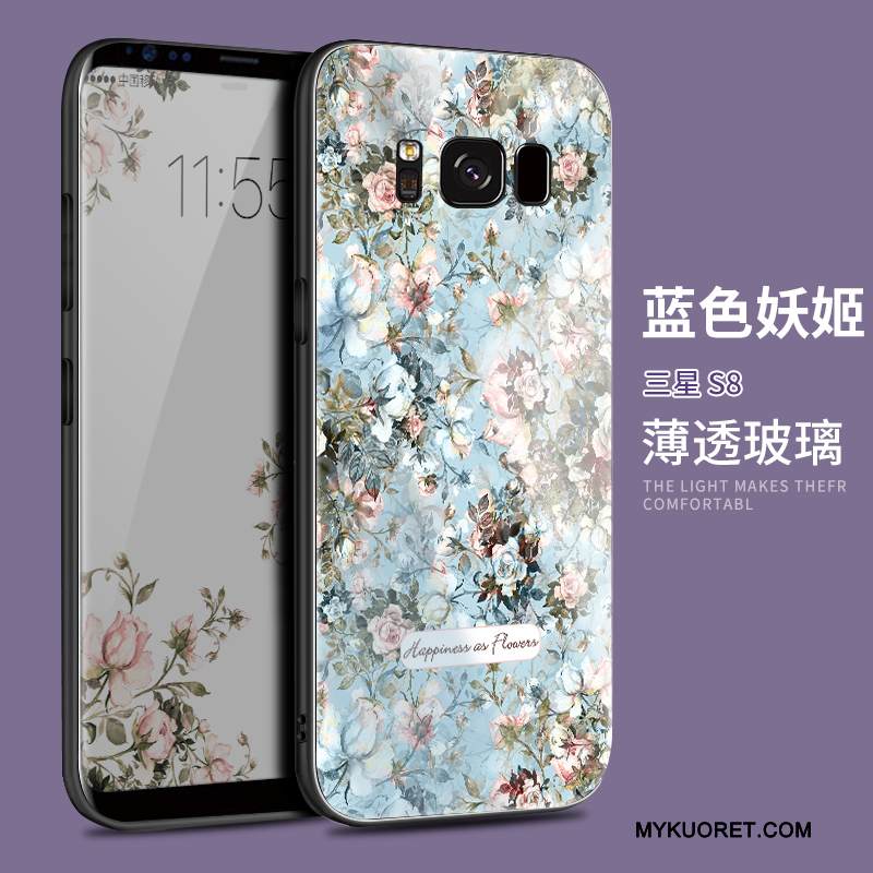 Kuori Samsung Galaxy S8 Luova Persoonallisuus Puhelimen Kuoret, Kotelo Samsung Galaxy S8 Suojaus Lasi Trendi
