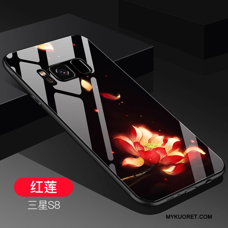 Kuori Samsung Galaxy S8 Luova Persoonallisuus Tide-brändi, Kotelo Samsung Galaxy S8 Laukut Puhelimen Kuoret Lasi