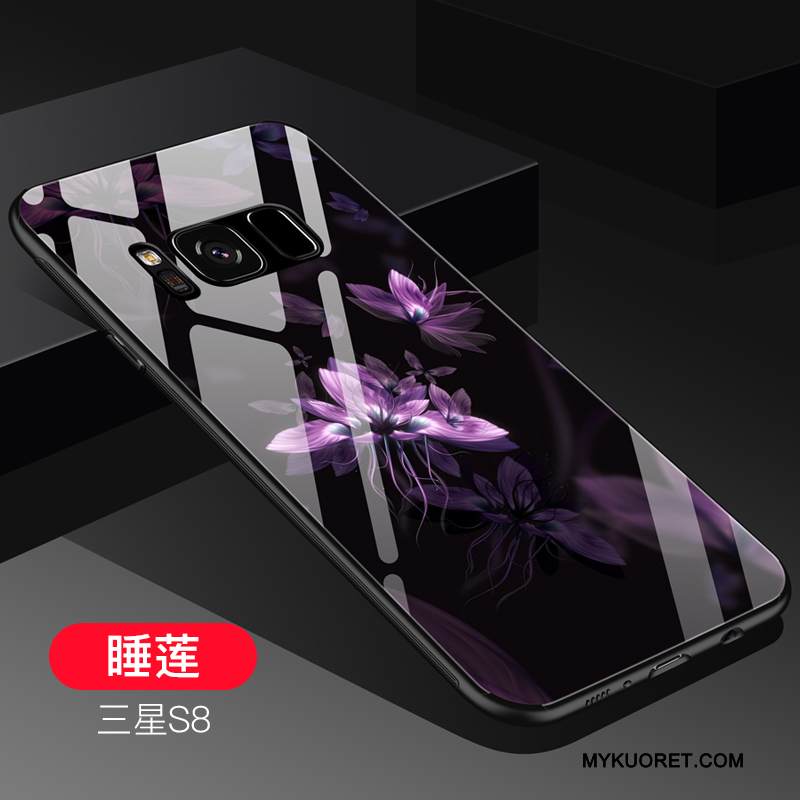 Kuori Samsung Galaxy S8 Luova Persoonallisuus Tide-brändi, Kotelo Samsung Galaxy S8 Laukut Puhelimen Kuoret Lasi