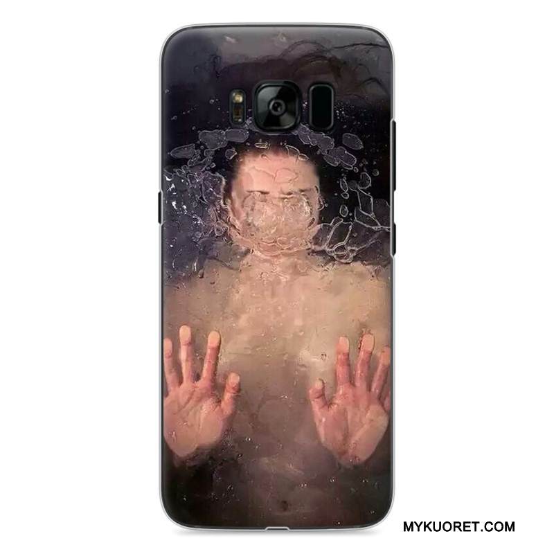 Kuori Samsung Galaxy S8 Maalaus Keltainen Rakastunut, Kotelo Samsung Galaxy S8 Suojaus Yksinkertainen Persoonallisuus