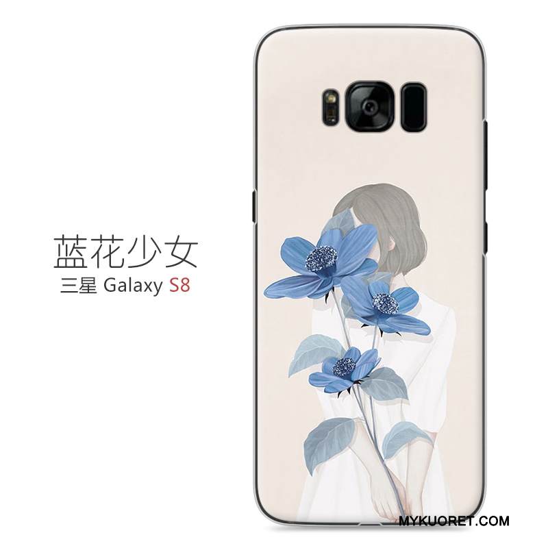 Kuori Samsung Galaxy S8 Maalaus Kova Taide, Kotelo Samsung Galaxy S8 Suojaus Puhelimen Kuoret Jauhe