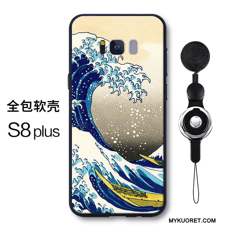 Kuori Samsung Galaxy S8 Maalaus Murtumaton Persoonallisuus, Kotelo Samsung Galaxy S8 Kohokuviointi Puhelimen Kuoret