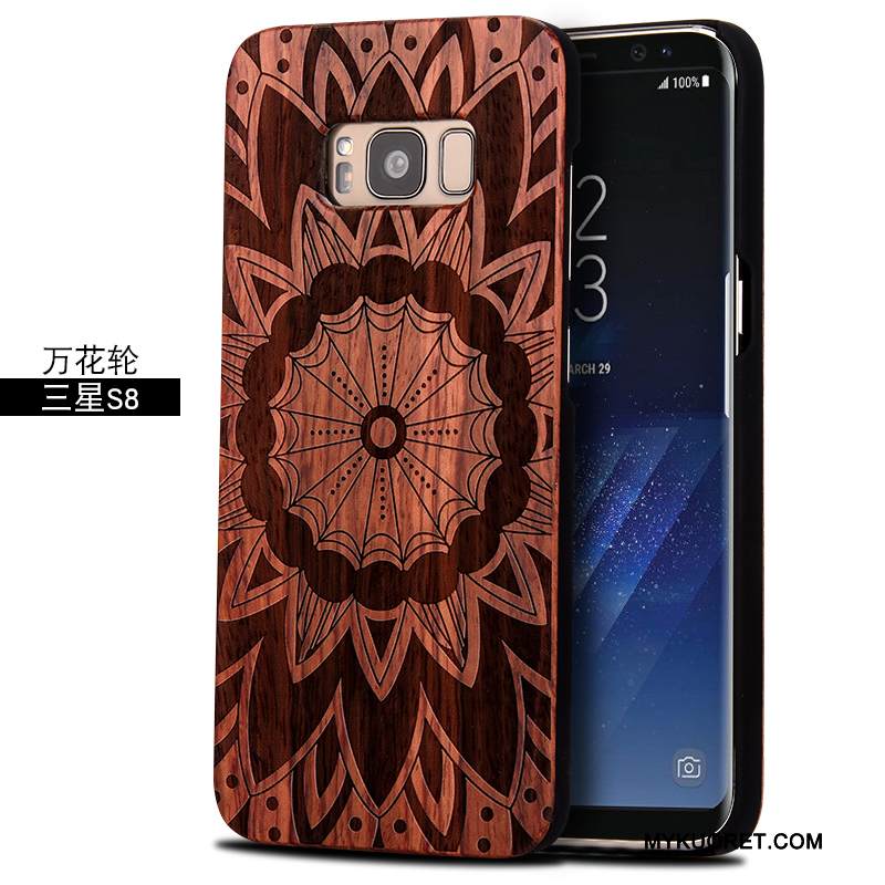 Kuori Samsung Galaxy S8+ Massiivipuu Puhelimen Kuoret Murtumaton, Kotelo Samsung Galaxy S8+ Suojaus Kova Persoonallisuus
