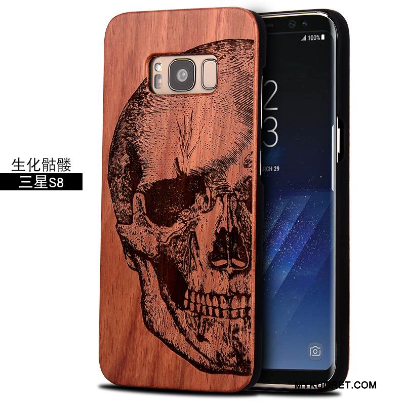 Kuori Samsung Galaxy S8+ Massiivipuu Puhelimen Kuoret Murtumaton, Kotelo Samsung Galaxy S8+ Suojaus Kova Persoonallisuus