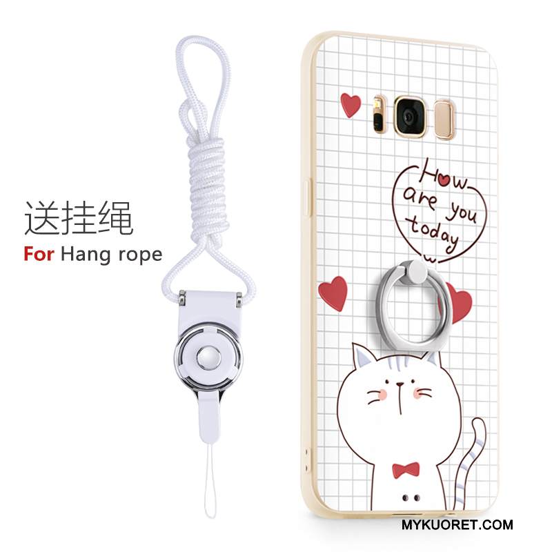 Kuori Samsung Galaxy S8 Monivärinen Ihana Takakansi, Kotelo Samsung Galaxy S8 Sarjakuva Puhelimen Kuoret Persoonallisuus