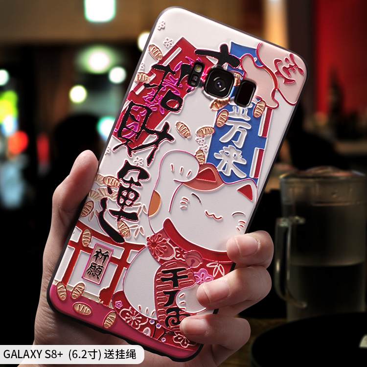 Kuori Samsung Galaxy S8+ Monivärinen Murtumaton Persoonallisuus, Kotelo Samsung Galaxy S8+ Luova Puhelimen Kuoret