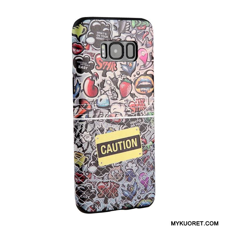 Kuori Samsung Galaxy S8+ Monivärinen Puhelimen Kuoret Ripustettavat Koristeet, Kotelo Samsung Galaxy S8+ Suojaus