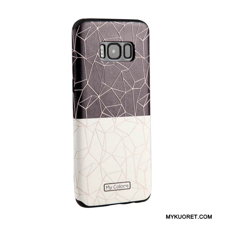 Kuori Samsung Galaxy S8 Monivärinen Ripustettavat Koristeet Ripustettava Kaula, Kotelo Samsung Galaxy S8 Pehmeä Neste Puhelimen Kuoret