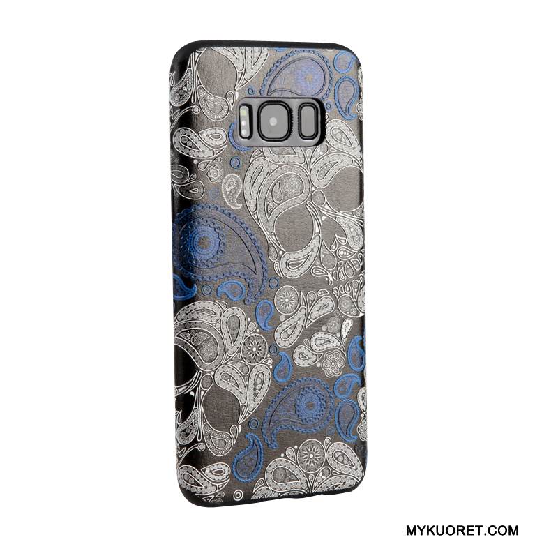 Kuori Samsung Galaxy S8 Monivärinen Ripustettavat Koristeet Ripustettava Kaula, Kotelo Samsung Galaxy S8 Pehmeä Neste Puhelimen Kuoret