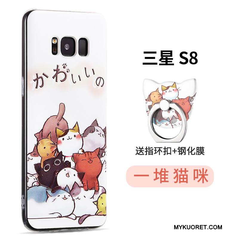 Kuori Samsung Galaxy S8 Monivärinen Trendi Puhelimen Kuoret, Kotelo Samsung Galaxy S8 Suojaus Murtumaton Persoonallisuus