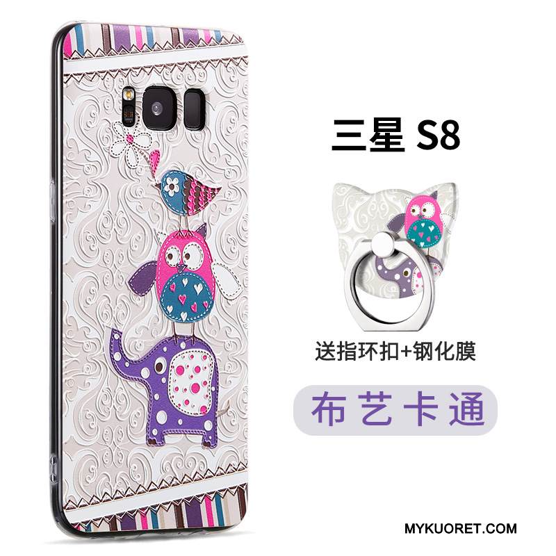 Kuori Samsung Galaxy S8 Monivärinen Trendi Puhelimen Kuoret, Kotelo Samsung Galaxy S8 Suojaus Murtumaton Persoonallisuus