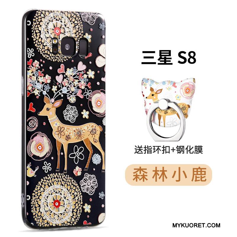 Kuori Samsung Galaxy S8 Monivärinen Trendi Puhelimen Kuoret, Kotelo Samsung Galaxy S8 Suojaus Murtumaton Persoonallisuus