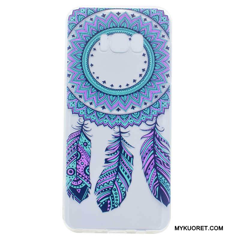 Kuori Samsung Galaxy S8 Nahka Jauhe Puhelimen Kuoret, Kotelo Samsung Galaxy S8 Suojaus Malli Painatus