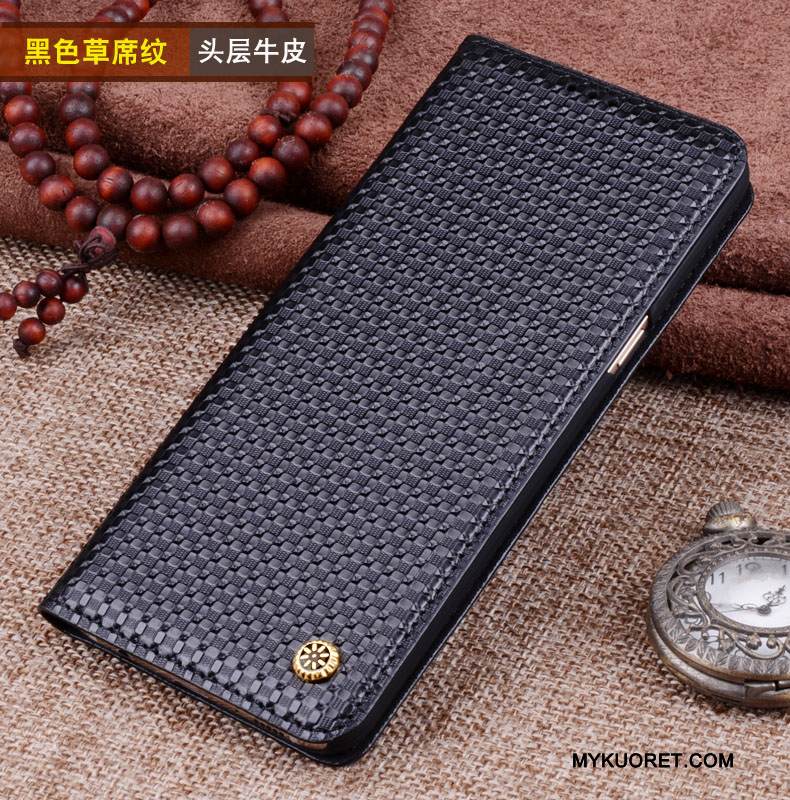 Kuori Samsung Galaxy S8+ Nahka Puhelimen Kuoret, Kotelo Samsung Galaxy S8+ Suojaus