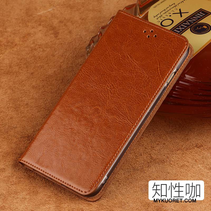 Kuori Samsung Galaxy S8 Nahka Puhelimen Kuoret Liiketoiminta, Kotelo Samsung Galaxy S8 Laukut Murtumaton Punainen