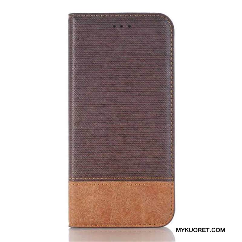 Kuori Samsung Galaxy S8 Nahka 说 Kortti, Kotelo Samsung Galaxy S8 Suojaus Puhelimen Kuoret