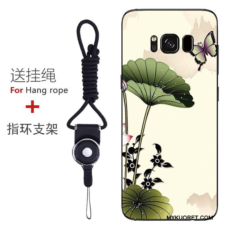 Kuori Samsung Galaxy S8+ Pehmeä Neste Murtumaton Punainen, Kotelo Samsung Galaxy S8+ Suojaus Muokata Malli