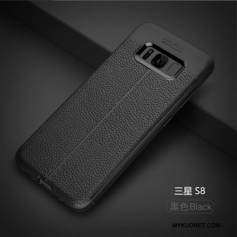 Kuori Samsung Galaxy S8 Pehmeä Neste Persoonallisuus Musta, Kotelo Samsung Galaxy S8 Laukut Puhelimen Kuoret Trendi