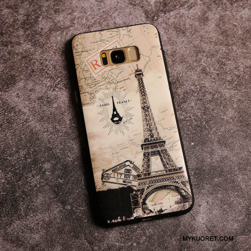 Kuori Samsung Galaxy S8+ Pehmeä Neste Pesty Suede Puhelimen Kuoret, Kotelo Samsung Galaxy S8+ Laukut Murtumaton Trendi