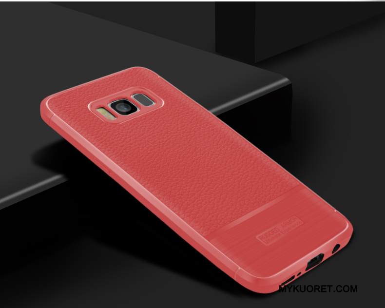 Kuori Samsung Galaxy S8+ Pehmeä Neste Puhelimen Kuoret Murtumaton, Kotelo Samsung Galaxy S8+ Silikoni Kukkakuvio Musta