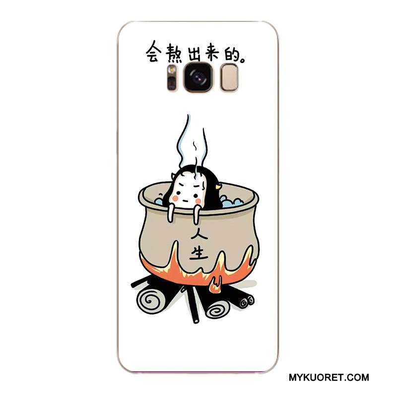 Kuori Samsung Galaxy S8+ Pehmeä Neste Sininen Puhelimen Kuoret, Kotelo Samsung Galaxy S8+ Sarjakuva Ihana