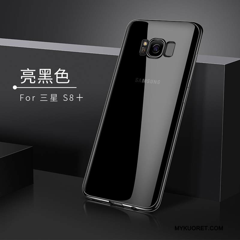 Kuori Samsung Galaxy S8+ Silikoni Läpinäkyvä Murtumaton, Kotelo Samsung Galaxy S8+ Pehmeä Neste Trendi Ohut