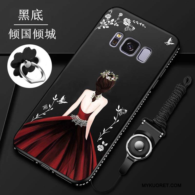 Kuori Samsung Galaxy S8 Silikoni Murtumaton Punainen, Kotelo Samsung Galaxy S8 Pehmeä Neste Puhelimen Kuoret