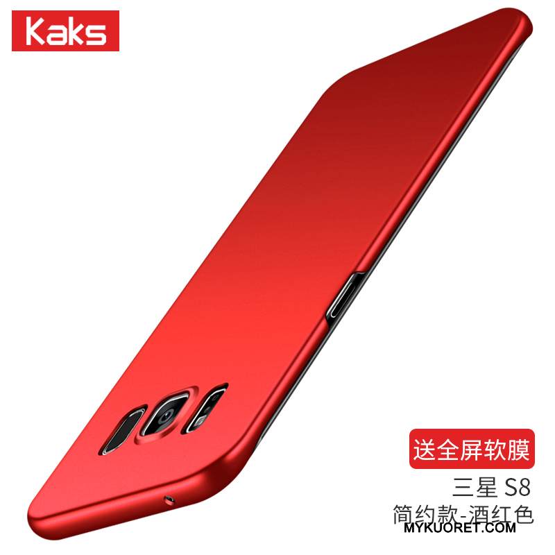 Kuori Samsung Galaxy S8 Silikoni Musta Kova, Kotelo Samsung Galaxy S8 Suojaus Puhelimen Kuoret Pesty Suede