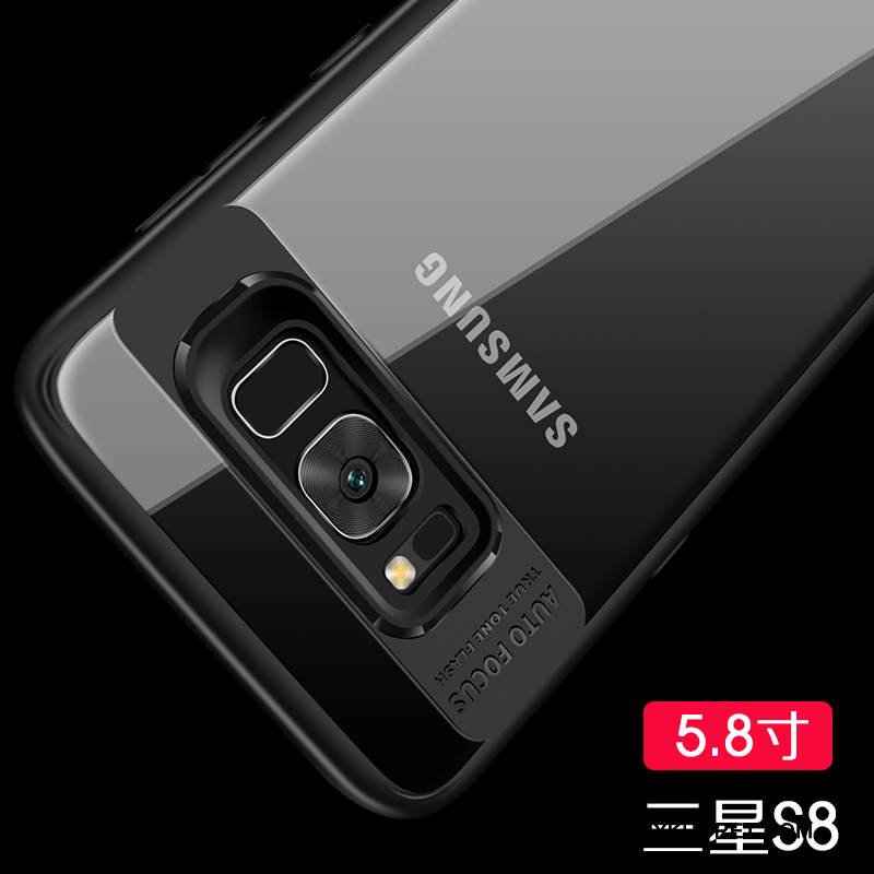 Kuori Samsung Galaxy S8 Silikoni Puhelimen Kuoret Punainen, Kotelo Samsung Galaxy S8 Suojaus Murtumaton