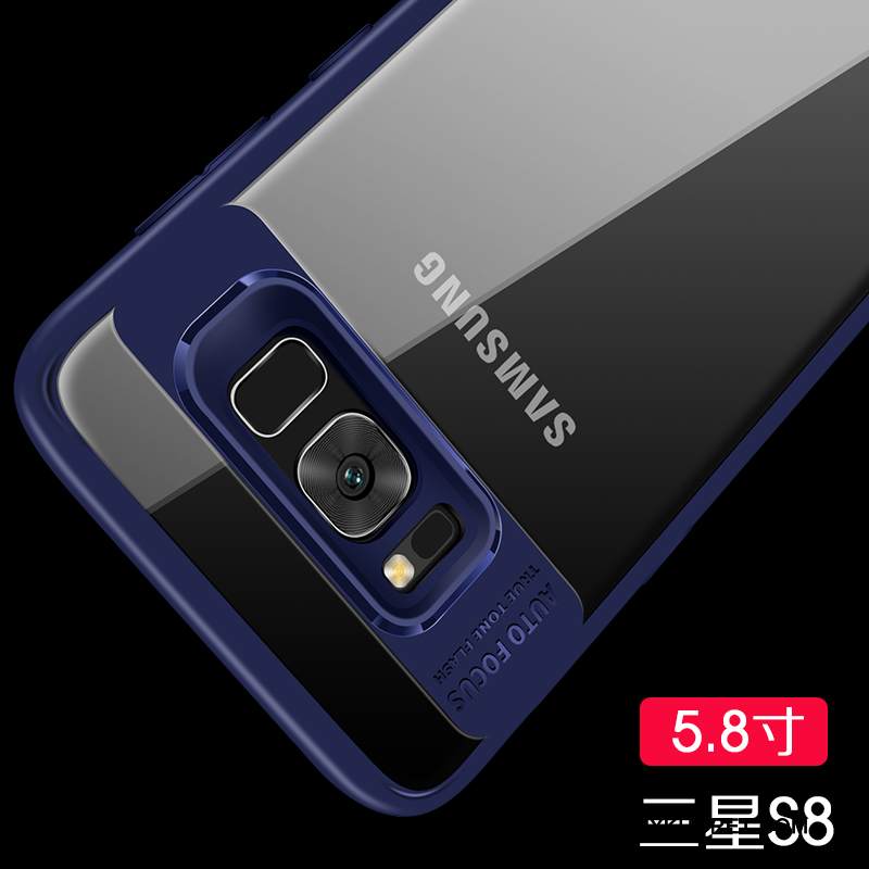 Kuori Samsung Galaxy S8 Silikoni Puhelimen Kuoret Punainen, Kotelo Samsung Galaxy S8 Suojaus Murtumaton