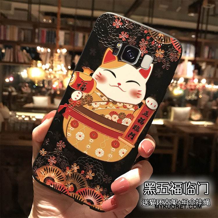 Kuori Samsung Galaxy S8 Silikoni Ripustettavat Koristeet Rikkaus, Kotelo Samsung Galaxy S8 Laukut Puhelimen Kuoret