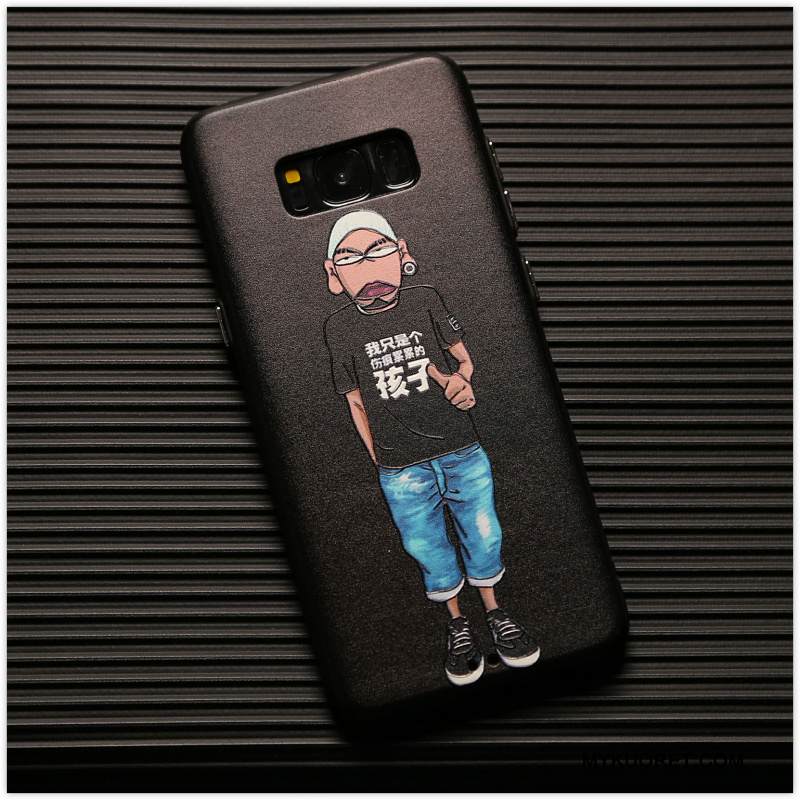 Kuori Samsung Galaxy S8+ Silikoni Suuntaus Viini Punainen, Kotelo Samsung Galaxy S8+ Kohokuviointi Pesty Suede Lehmä