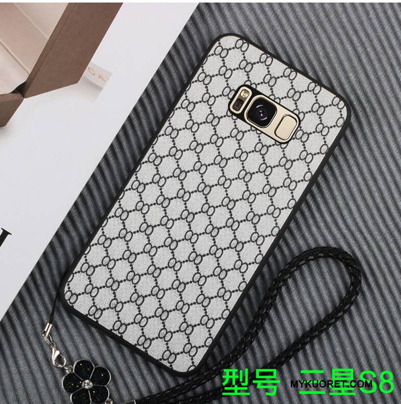 Kuori Samsung Galaxy S8 Silikoni Suuri Puhelimen Kuoret, Kotelo Samsung Galaxy S8 Laukut Trendi Khaki