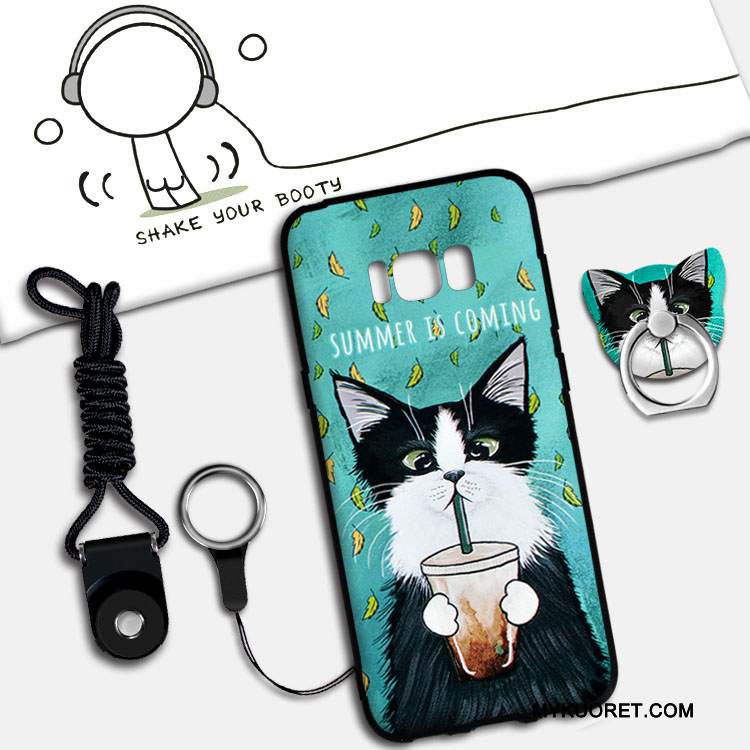 Kuori Samsung Galaxy S8 Suojaus Jauhe Ripustettavat Koristeet, Kotelo Samsung Galaxy S8 Pehmeä Neste Trendi Murtumaton