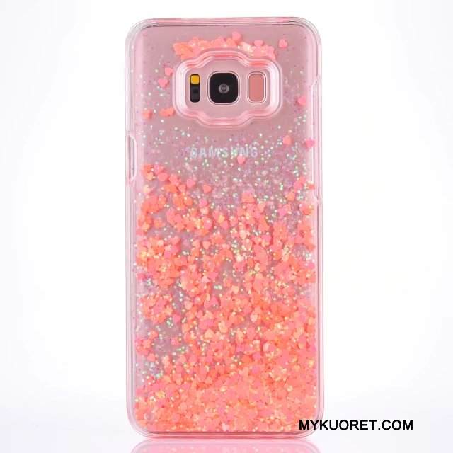 Kuori Samsung Galaxy S8 Suojaus Juoksuhiekka Kova, Kotelo Samsung Galaxy S8 Pieni Sininen