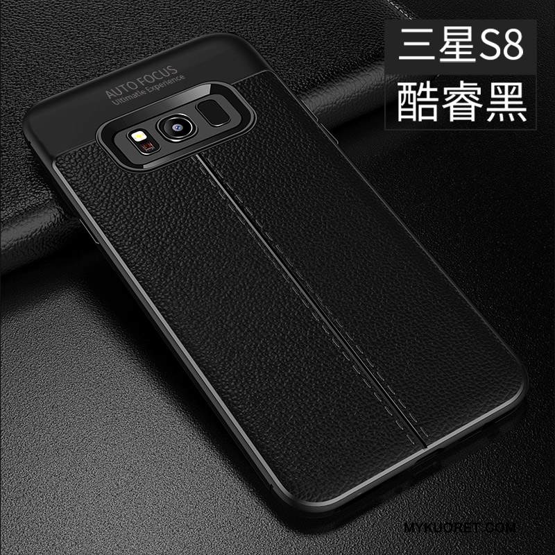 Kuori Samsung Galaxy S8 Suojaus Kukkakuvio Murtumaton, Kotelo Samsung Galaxy S8 Silikoni Puhelimen Kuoret Punainen