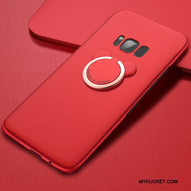 Kuori Samsung Galaxy S8+ Suojaus Murtumaton Tide-brändi, Kotelo Samsung Galaxy S8+ Laukut Kova Pesty Suede