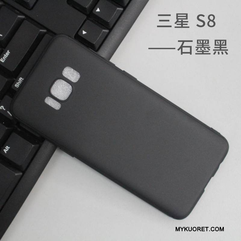 Kuori Samsung Galaxy S8 Suojaus Murtumaton Ultra, Kotelo Samsung Galaxy S8 Laukut Pesty Suede Yksinkertainen