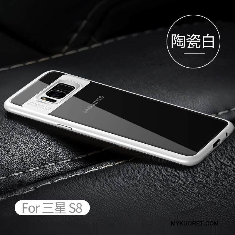Kuori Samsung Galaxy S8 Suojaus Puhelimen Kuoret Persoonallisuus, Kotelo Samsung Galaxy S8 Luova Läpinäkyvä Musta