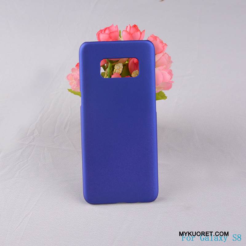Kuori Samsung Galaxy S8 Suojaus Puhelimen Kuoret Pesty Suede, Kotelo Samsung Galaxy S8 Kova Jauhe