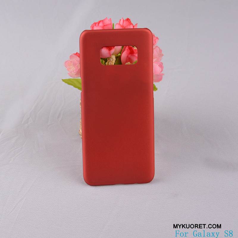Kuori Samsung Galaxy S8 Suojaus Puhelimen Kuoret Pesty Suede, Kotelo Samsung Galaxy S8 Kova Jauhe