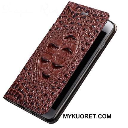 Kuori Samsung Galaxy S8 Suojaus Puhelimen Kuoret Punainen, Kotelo Samsung Galaxy S8 Nahka Murtumaton Muokata